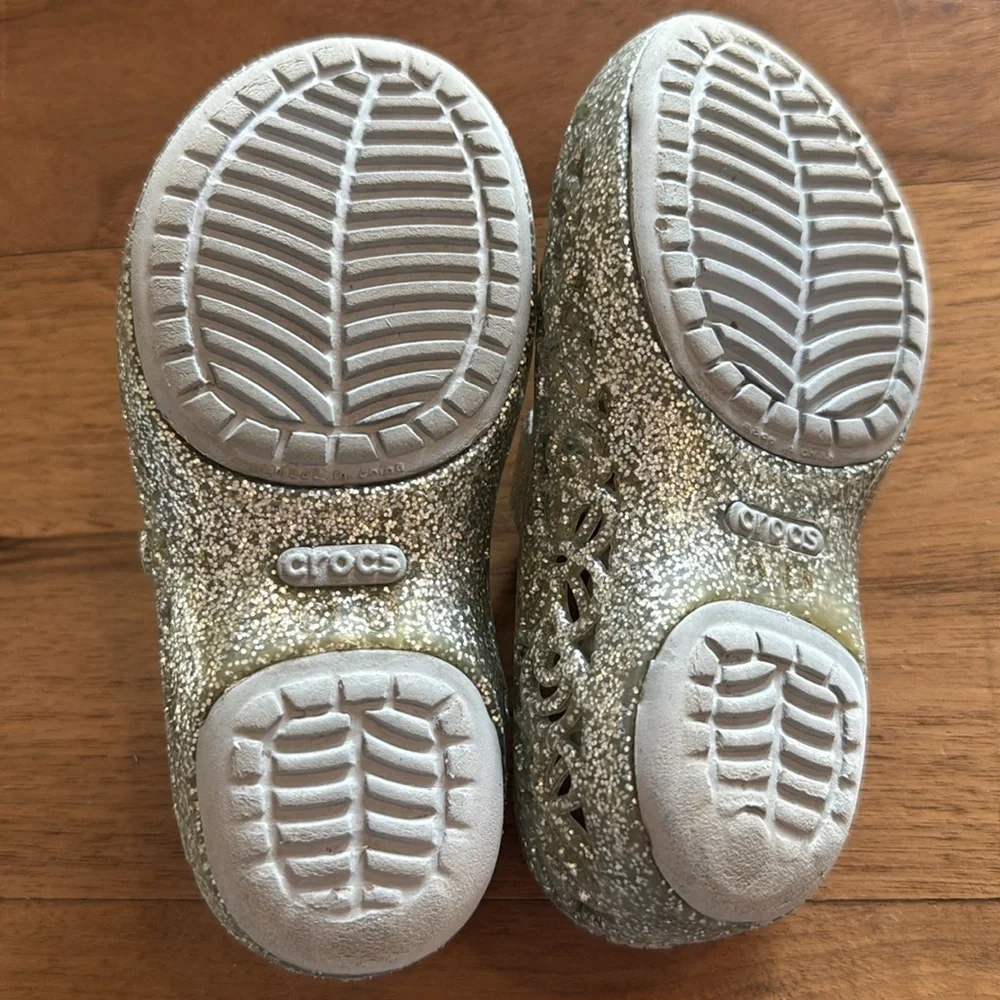 CROCS sparkling glitter